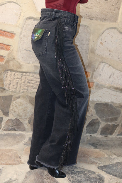 Barbas baggy black stone