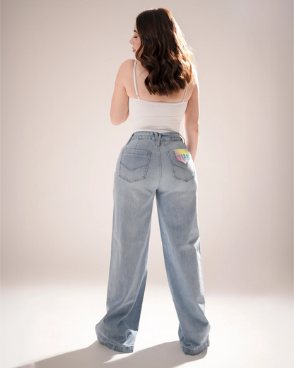 Wide leg doble cintura